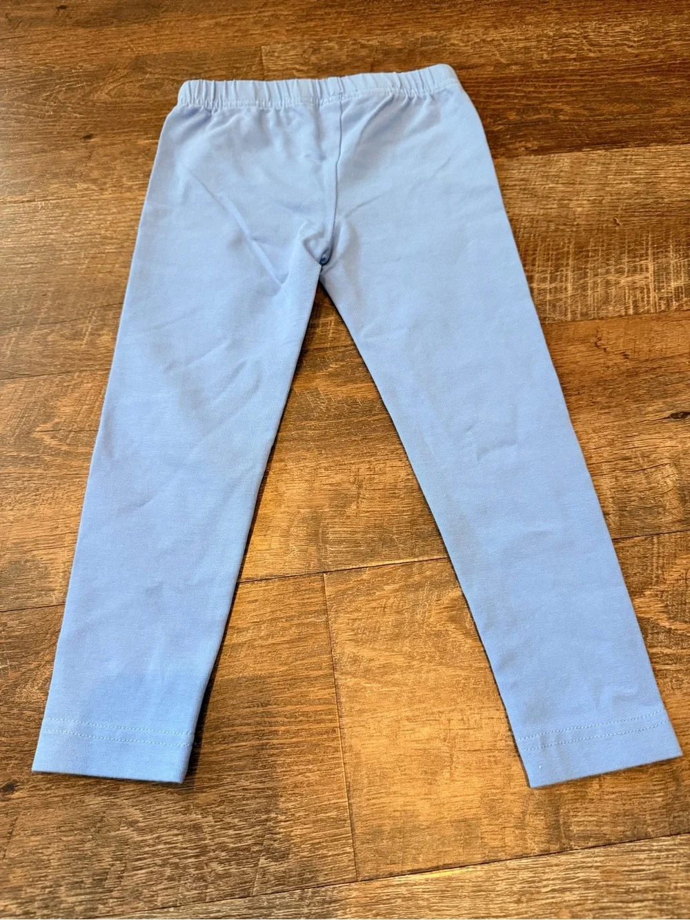 Hanna Andersson Blue Leggings Girls Size 3T Cotton Stretch Pull On Pants